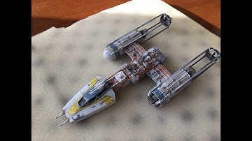 Building the Bandai Y WING Part 1