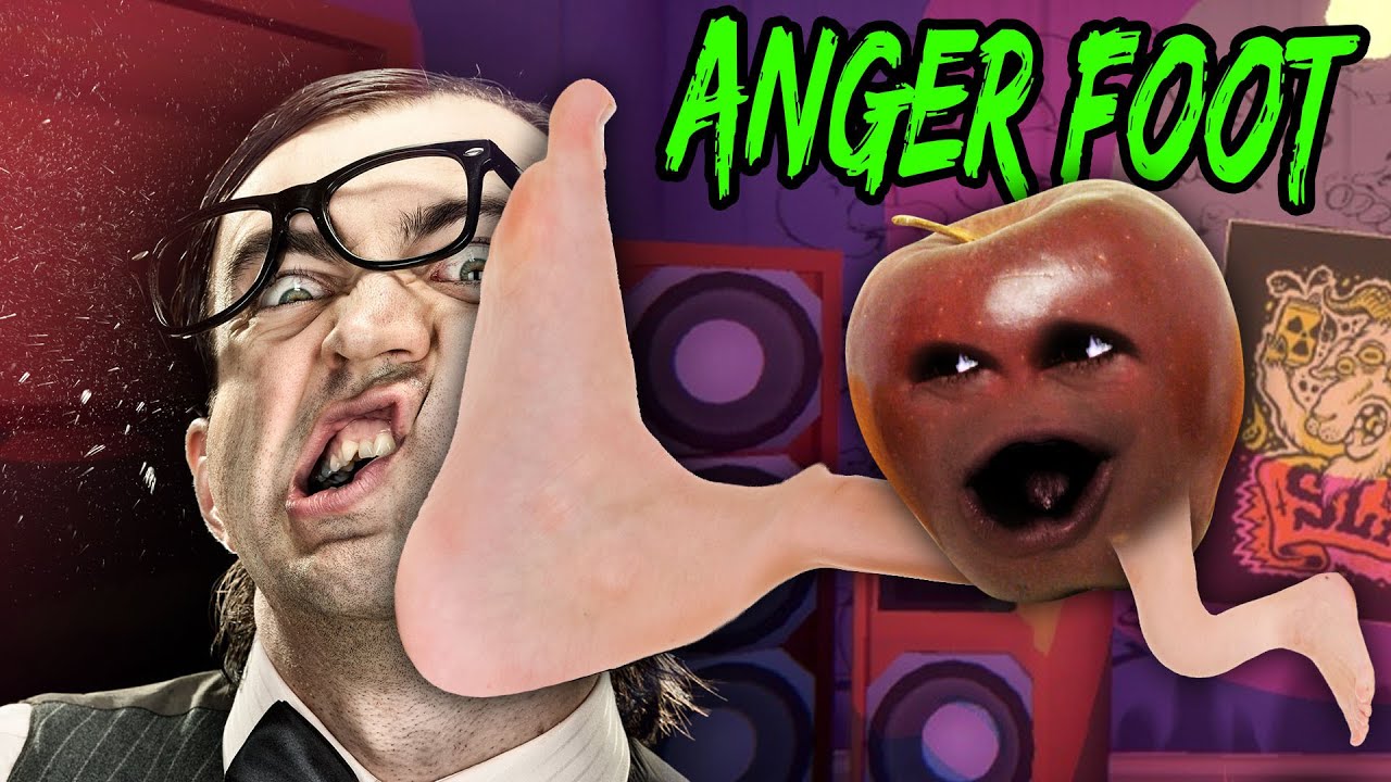 Little Apple has ANGER FOOT!!! - YouTube