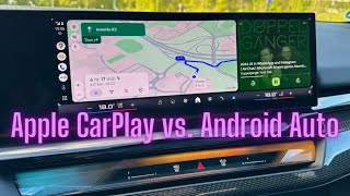 BMW i5: Apple CarPlay vs. Android Auto - Welches ist besser!?