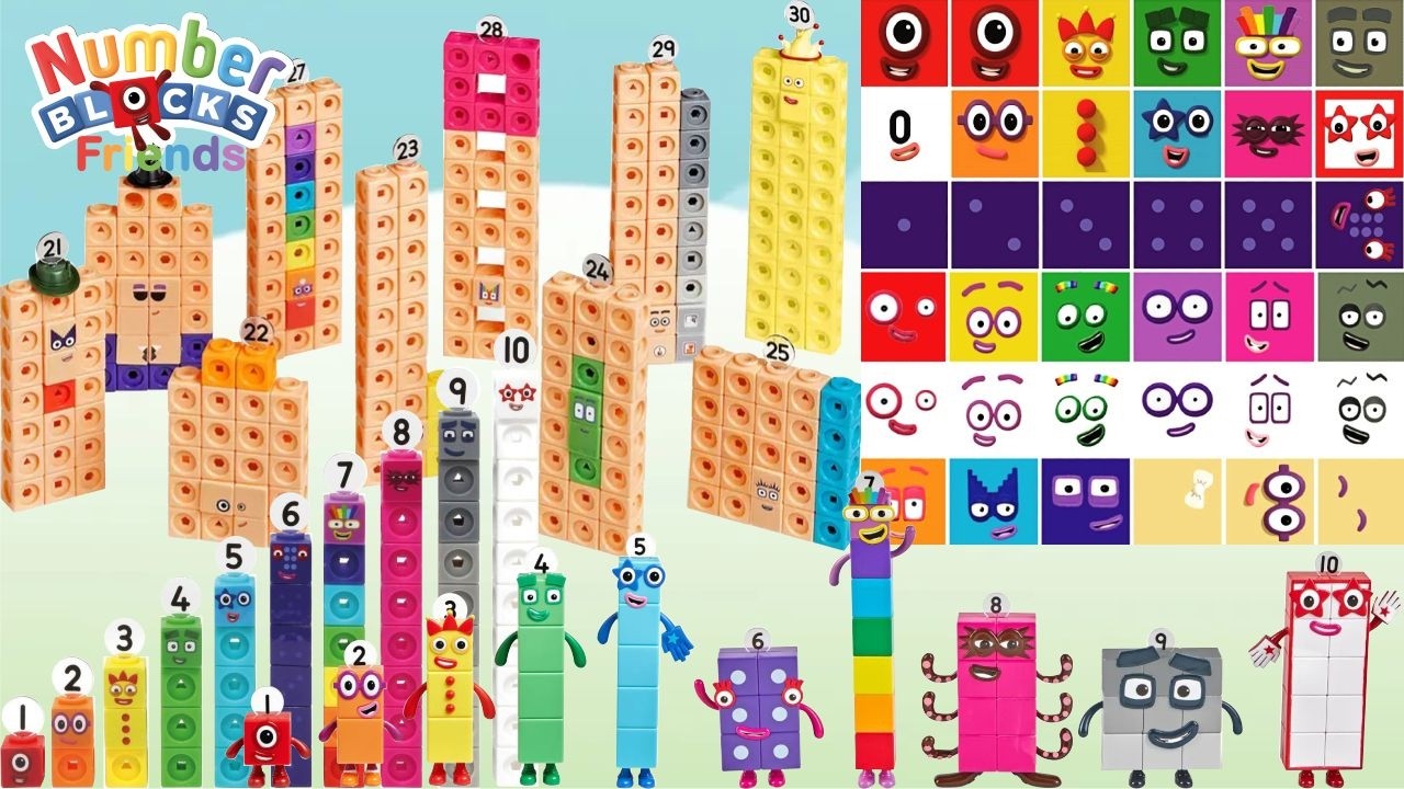 07:08 Minutes Compilation Unboxing Mathlink Cubes Numberblocks 1 100 ...