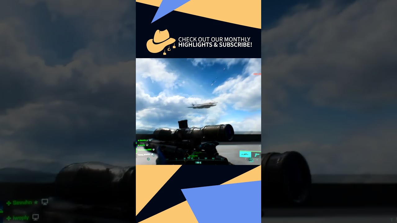 Sevuhn spots a plane just in time - battlefield 2042