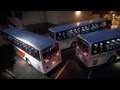 「これでどうやってUターンするんよ?」 闇夜でも巨体を自在に操るプロドライバー達 西鉄観光バス Bus Turning round RYOKAN Parking.