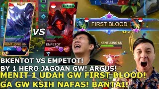 GW KSIH TAU SI EMPETOT ARGUS TERKUAT DI MUKA BUMI! BANTAI!