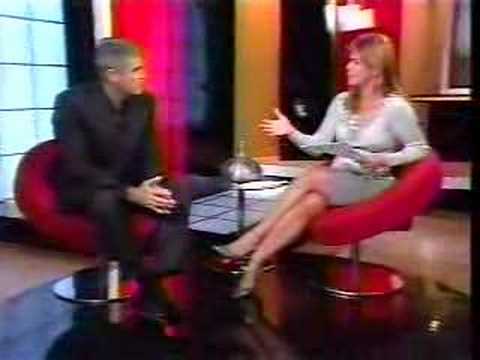 Saul Lisazo en entrevista con Maria Celeste.