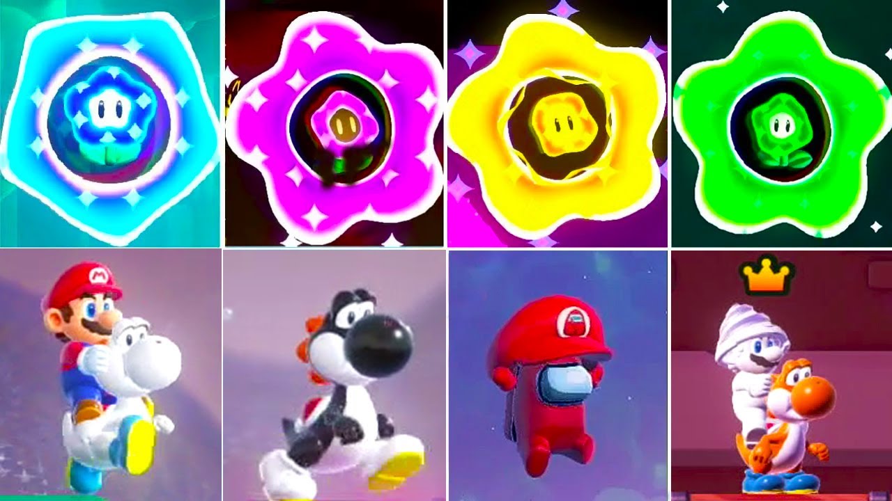 Super Mario Bros Wonder Randomizer! 4 Players