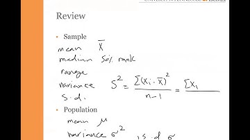Lecture 3: Basic Probability and Statistics Background (continued)