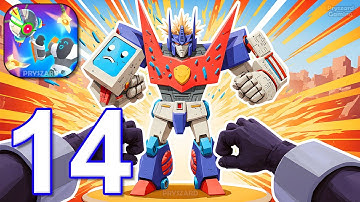 Mechangelion Robot Fighting - Gameplay Walkthrough Part 14 - Mars Unlocked (iOS, Android)