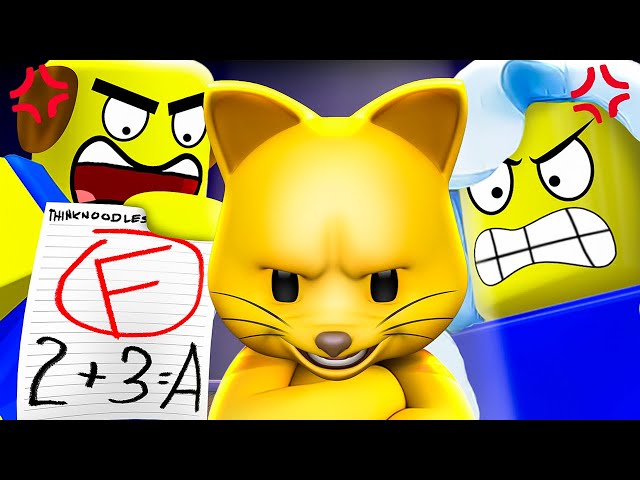 Umm.. OOPS! I FAILED MY MATH TEST in Roblox.. [All Endings] class=