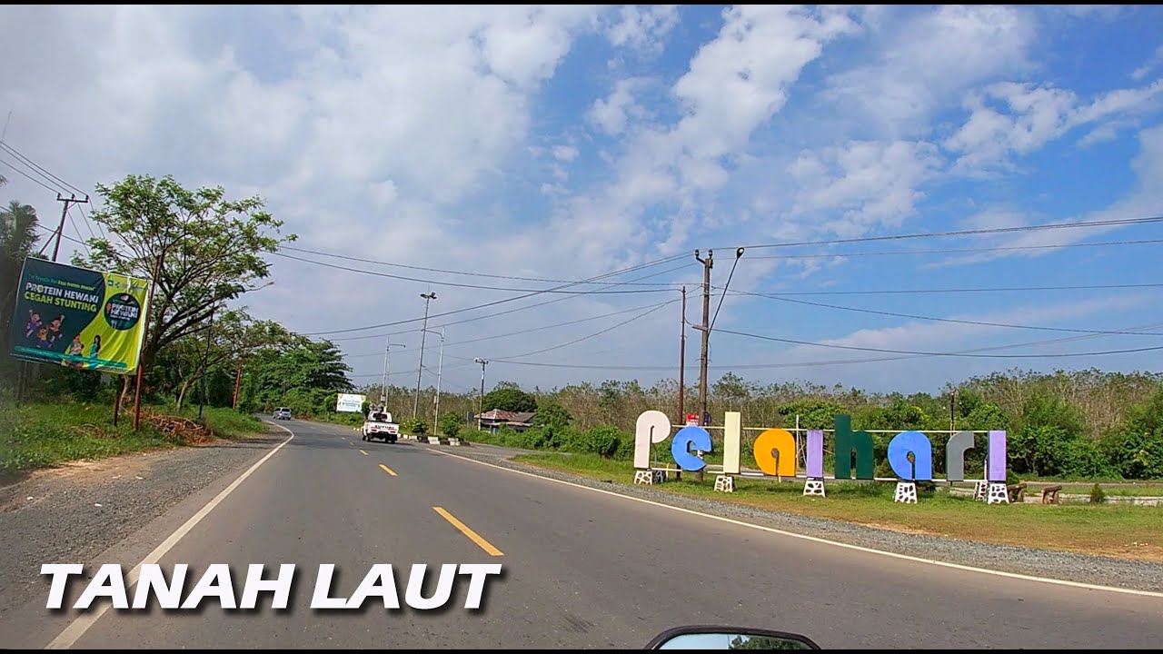 Indahnya Jalur lintas Bati Bati - Pelaihari || Motovlog Banjarmasin