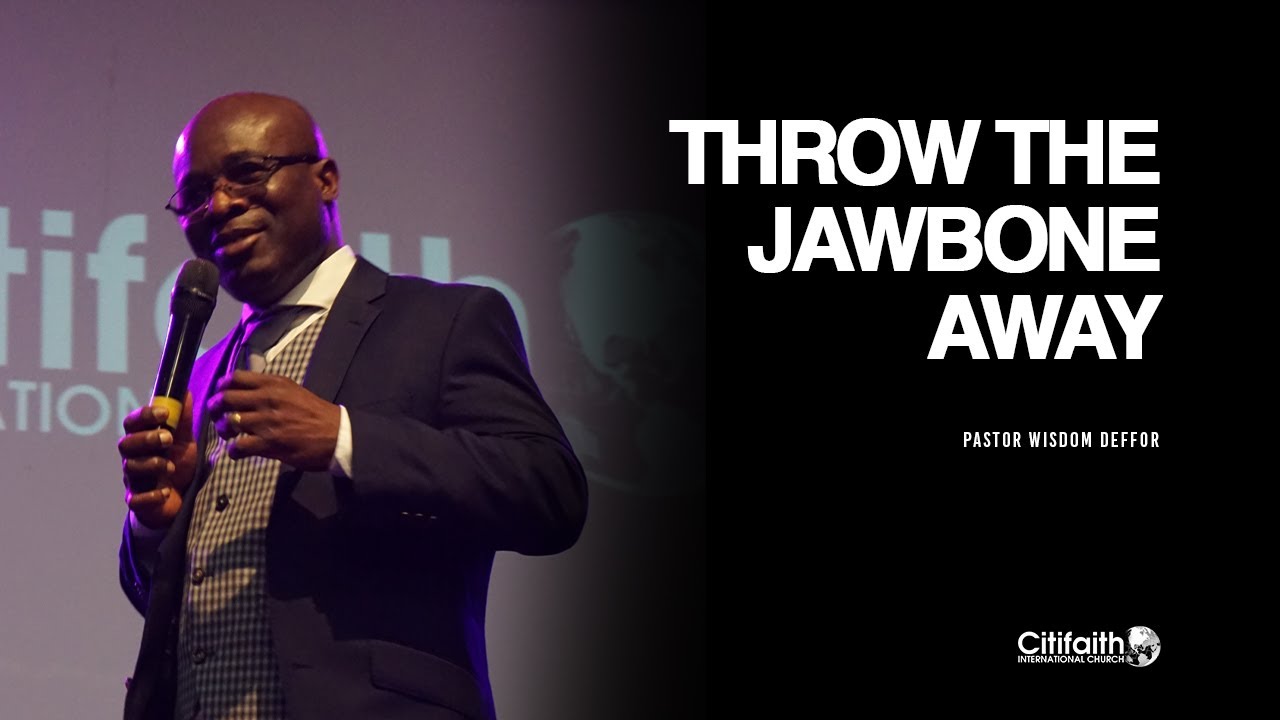 "Throw The Jawbone Away" - Ps Wisdom - 26.04.26