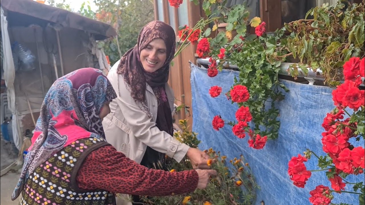 Körfez'in Kalburcu Köyü'nde Renkli Bir Teyze Buldum
