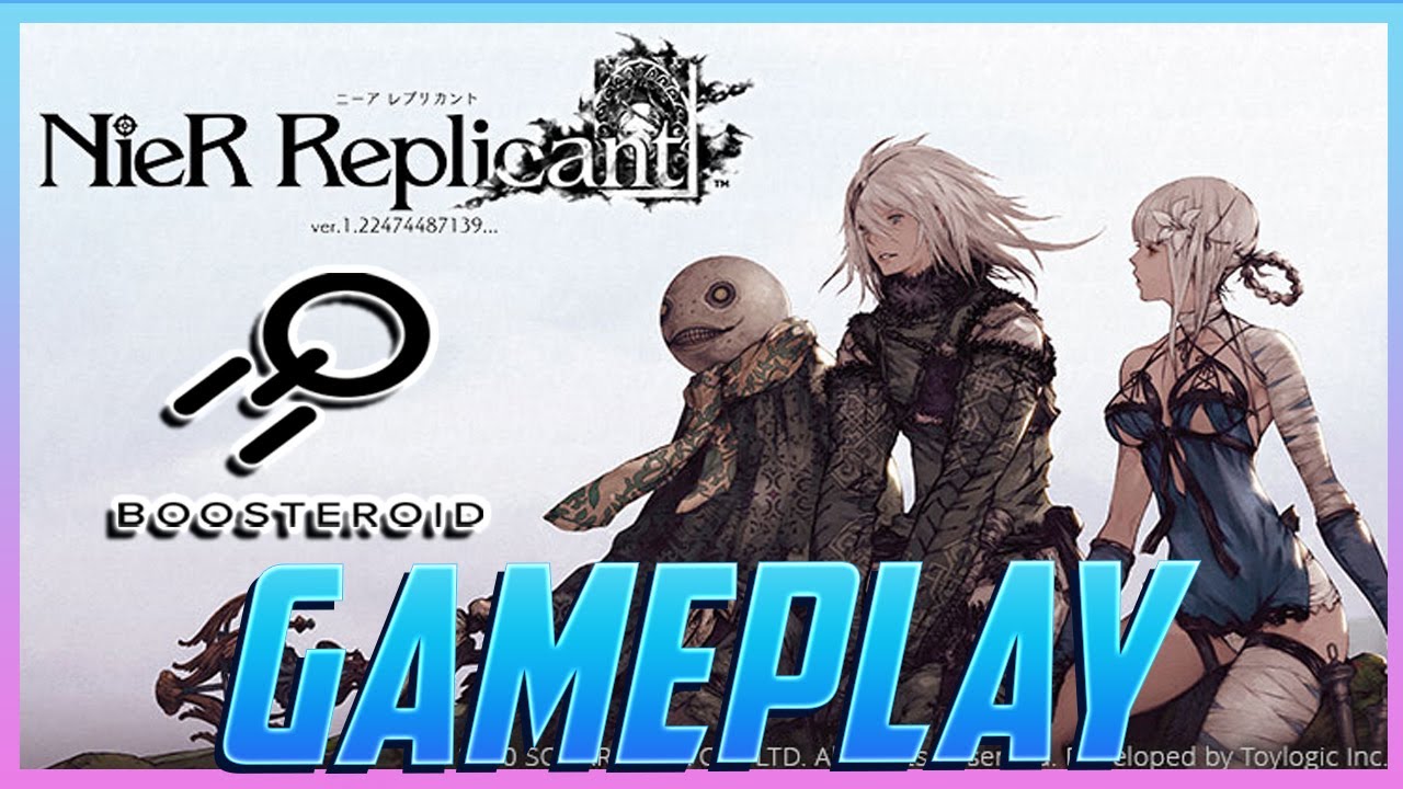 Boosteroid, NieR Replicant Gameplay Showcase. This Game is Incredible!