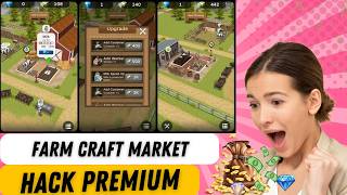 Farm Craft Market MOD APK 🌾 Unlimited Coins & Farm Resources | Farming Simulator Gameplay screenshot 3