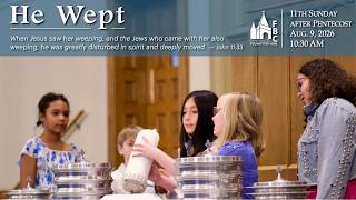When Jesus Weeps: Grief, Memory, and Hope