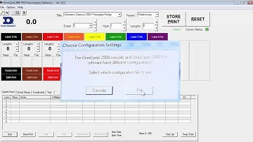 Aquatics ProSwim Software Overview