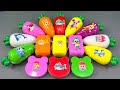 ✨ Pinkfong Rainbow Glitter Slime! Jeni & Hogi Shine 💫 ASMR