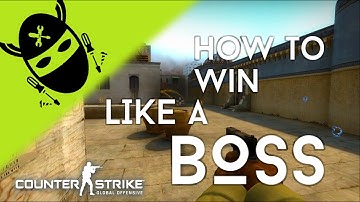CS:GO | How to win like a boss (1vs4 Ninja Defuse)