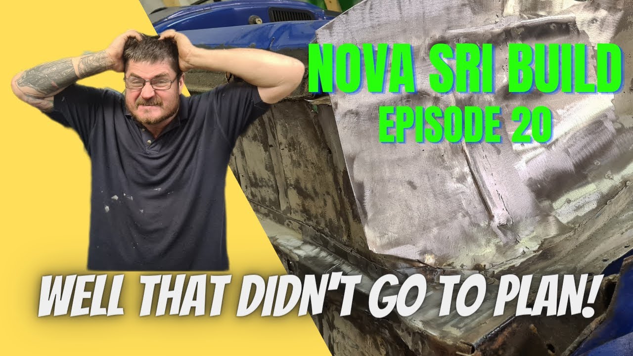 Nova gets splash guard and chassis leg repaired