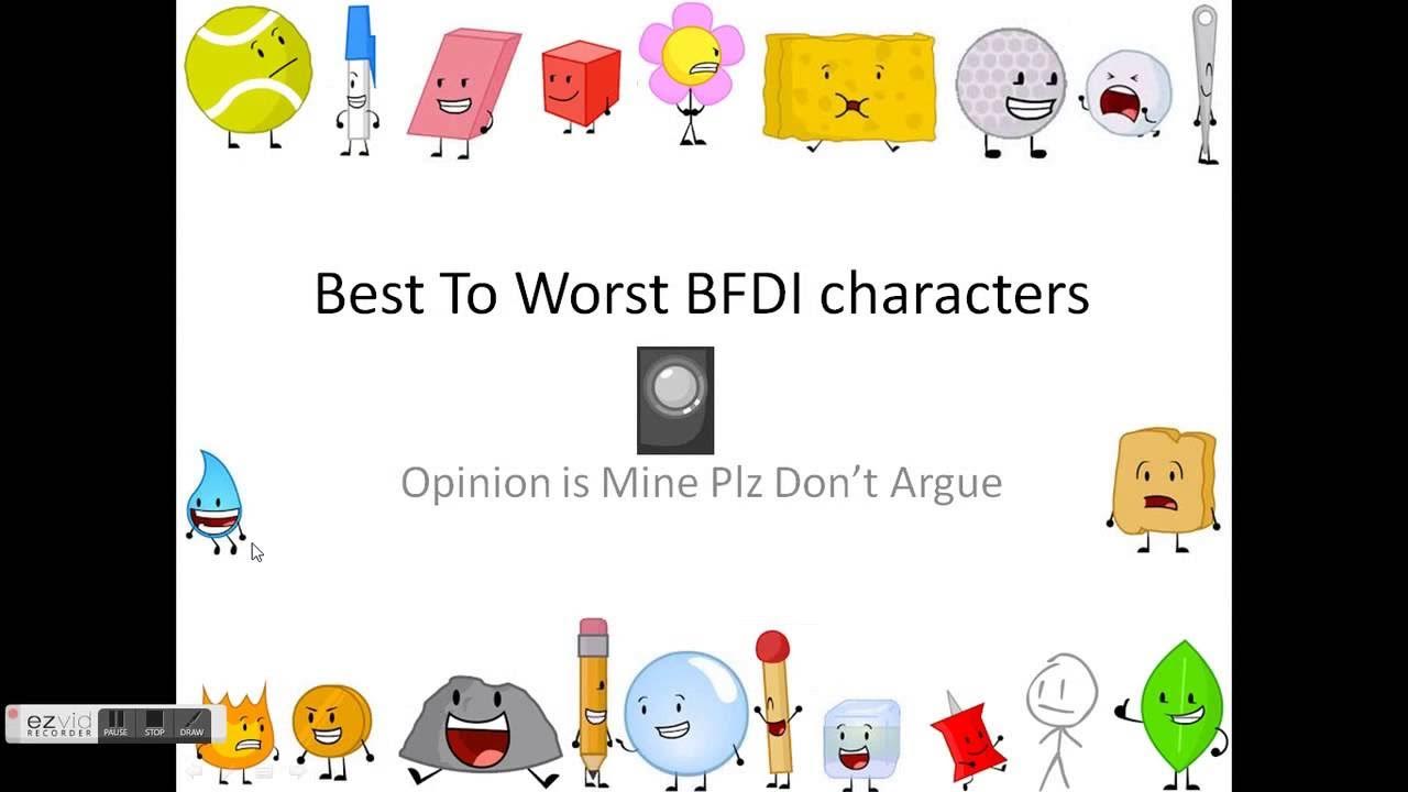 My 10 BFDI Characters That Got Better