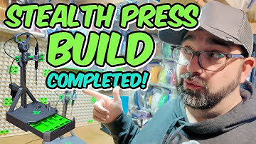 3D Printed Insert Press + Gridfinify Style Drawer | Vlog 14 Part 2