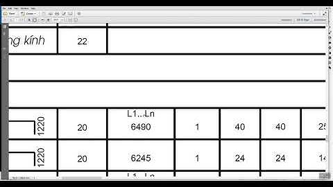Tekla Strucutres :  Rebar schedule