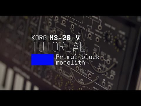 Tutorials | KORG MS-20 V - Overview