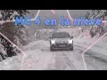 MG4 excursion en la nieve