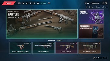 Taking a Video of My Valorant Store Every day #10