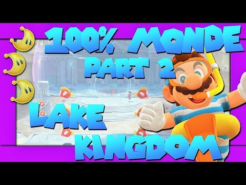 Video: Super Mario Odyssey Lake Kingdom Power Monde - Wo Man Lake Kingdom Monde Findet