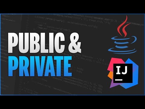 Public und Private in Java - Java Programmieren Lernen Deutsch - 19