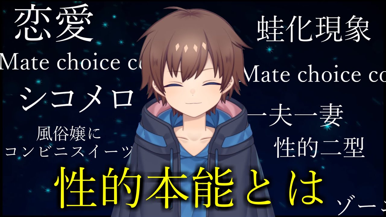 男女差！性欲！私の思う性的本能の全てをまとめちゃおう！