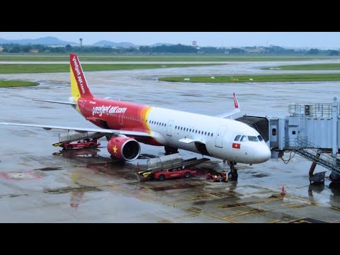 Smooth Ride! VietJet Air A321| 🇻🇳 Hanoi - Bangkok 🇹🇭 | Economy Trip ...