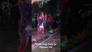 Expat life style living in Panama City Panama yacht Club Bday Party