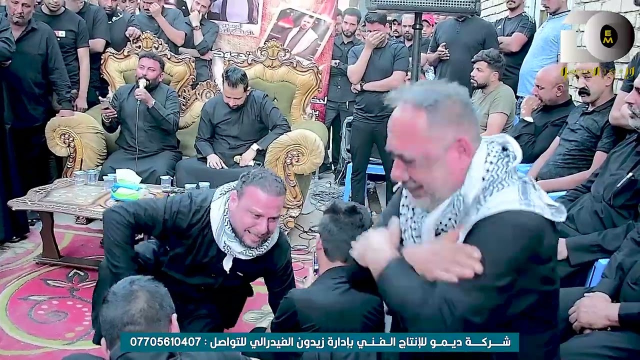 سابع  الشيخ ابو قصي الزيداوي بحضور علي الدراجي و كاطع المياحي تصوير زيدون الفيدرالي 07705610407