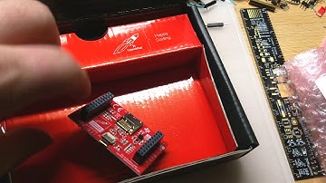 TI Sharp 128x128 LCD Booster pack unboxing (BOOSTXL-SHARP128)