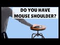 Shoulder Pain? Do You Have Mouse Shoulder? How to Tell. What to Do.