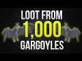 OSRS Loot from 1,000 Gargoyles (Drop Table Update) Includes Calcs (~800K gp/hr)