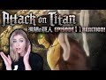 IT'S TITAN TIME! ATTACK ON TITAN! SEASON 1: EPISODE 11 REACTION!