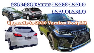 2010-2015 Lexus RX270 RX350 RX300 RX450 Upgrade to 2020 Version Bodykit