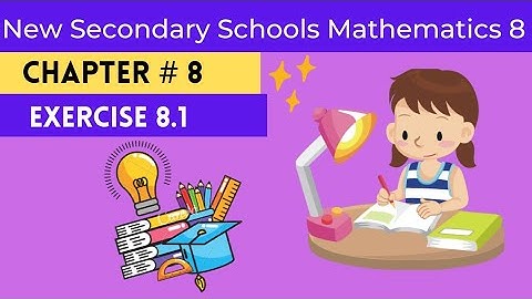 New Secondary Schools Mathematics 8, Exercise 8.1 #youtuber #youtubeeducation #onlinemathhelp #maths
