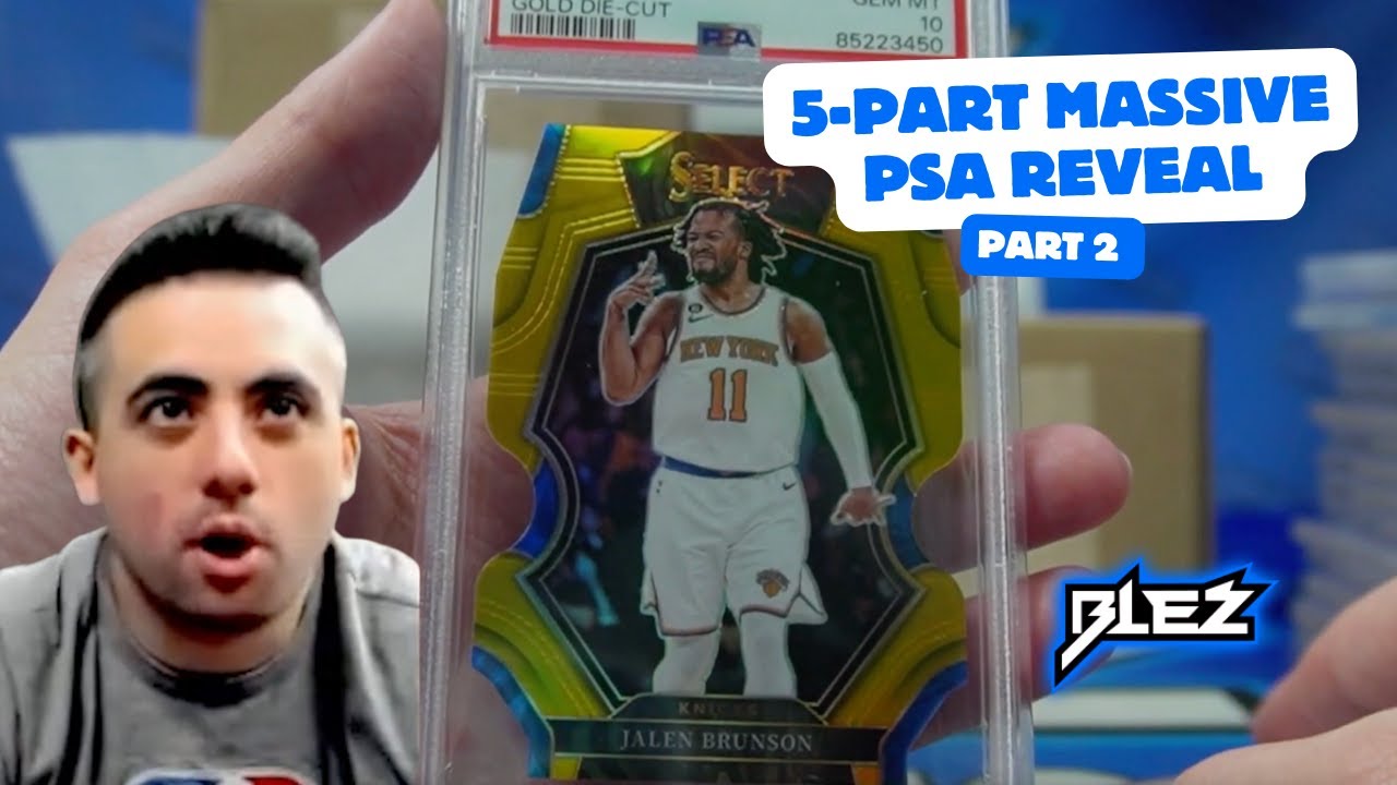 PERFECT Time to Show Off a MASSIVE Jalen Brunson Card Collection
