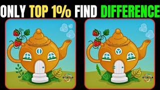 Spot The Difference : Only Genius Find ALL [ Find The Difference #20]