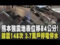 有家歸不得...餘震148次癱瘓醫療 3.7萬戶停電摸黑度過炎夏 災民排隊領水避難 熊本7.1地震恐是前震? 南海海槽週期到台灣將受影響?｜【話題懶人包】｜TVBS新聞 @TVBSNEWS01