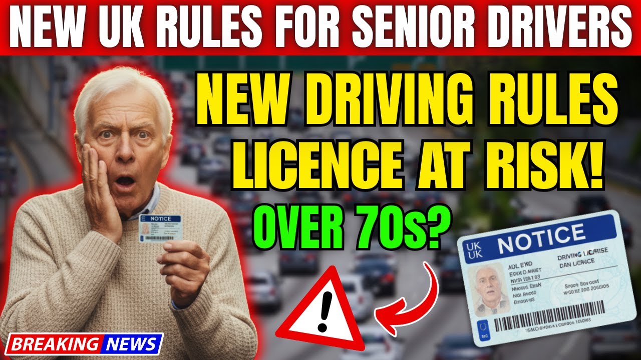 New Driving Licence Rules For Over 70s 2025