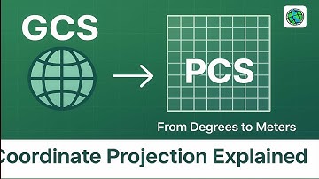 How to Project Data from GCS to PCS in ArcGIS | Convert Coordinates from Degrees to Meters