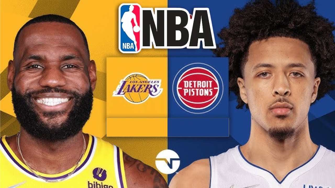 DETROIT PISTONS x LOS ANGELES LAKERS