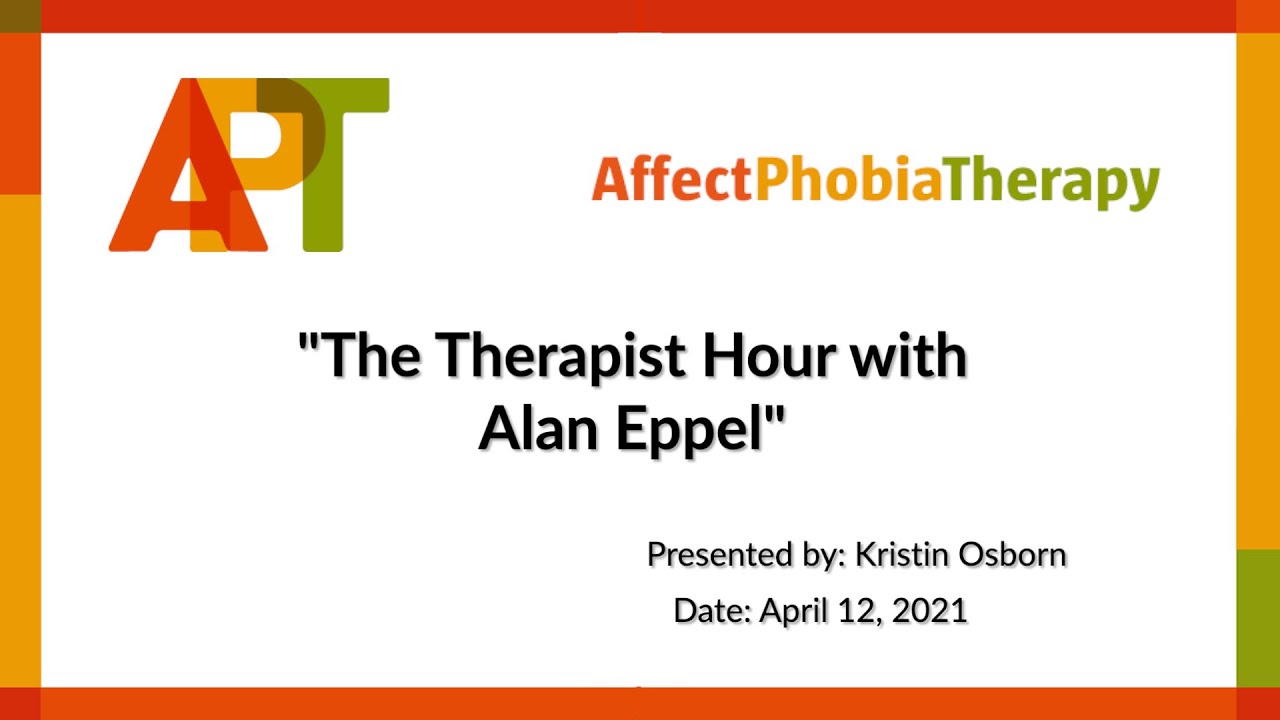 Therapist Hour with Alan Eppel and Kristin Osborn YouTube