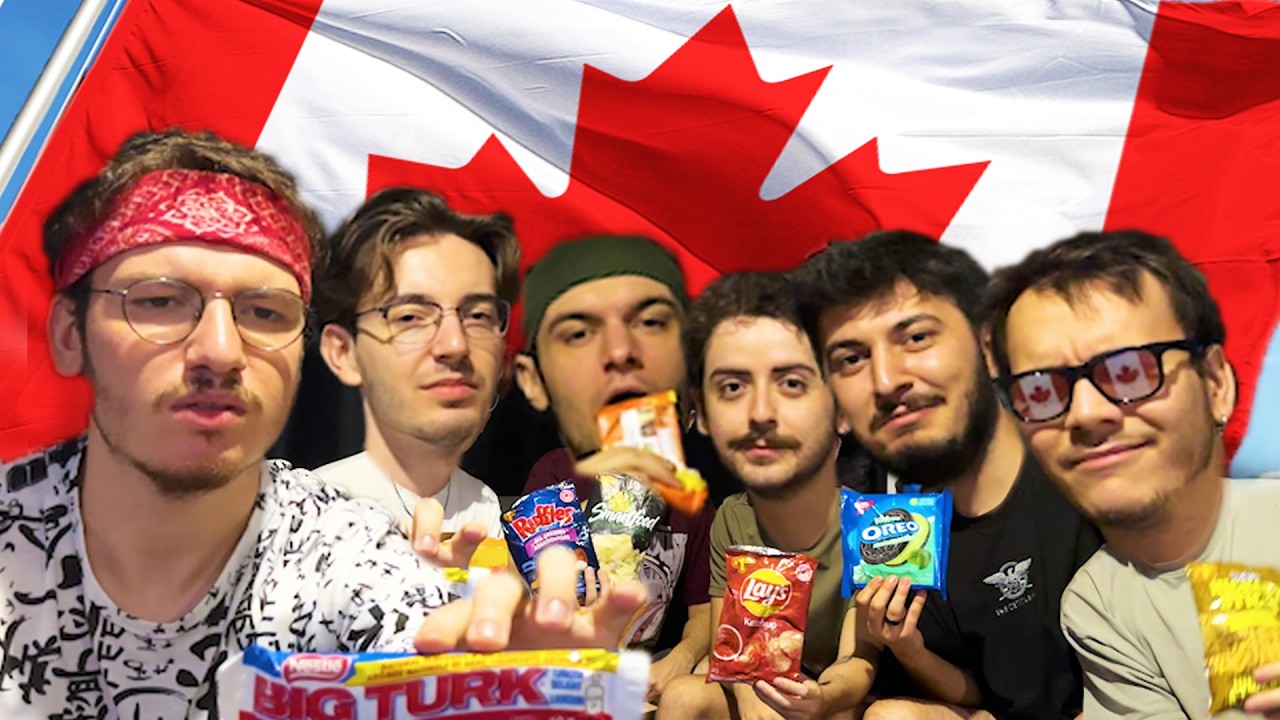 KANADA ATIŞTIRMALIKLARI DENEDİK | EFSANE EKİP @HUGOLA @emrekaraaslann