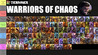 Warriors of Chaos Unit Tier List Warhammer 3