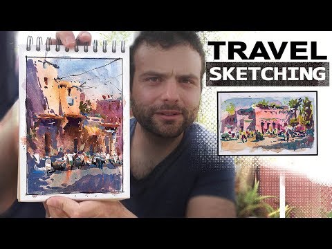 Travel Sketching - Capturing the Feel of a Place
